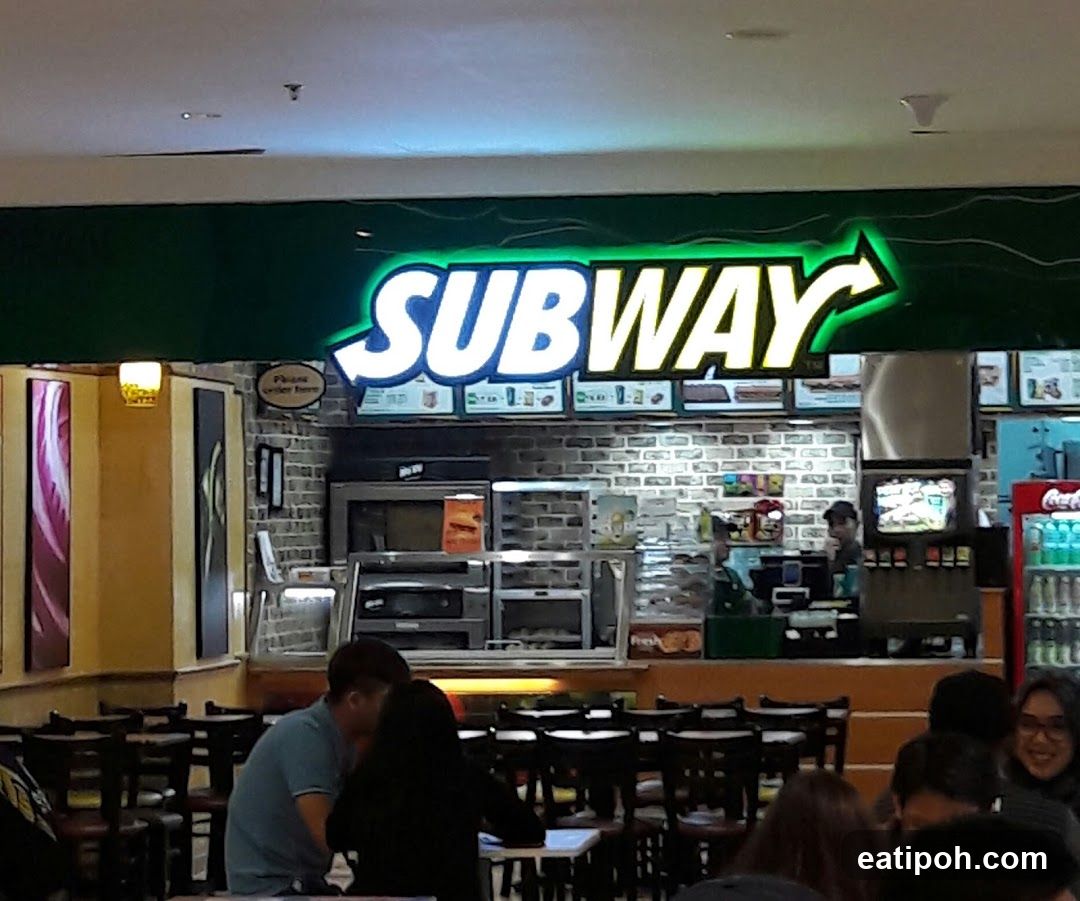 Subway Restaurant Interior