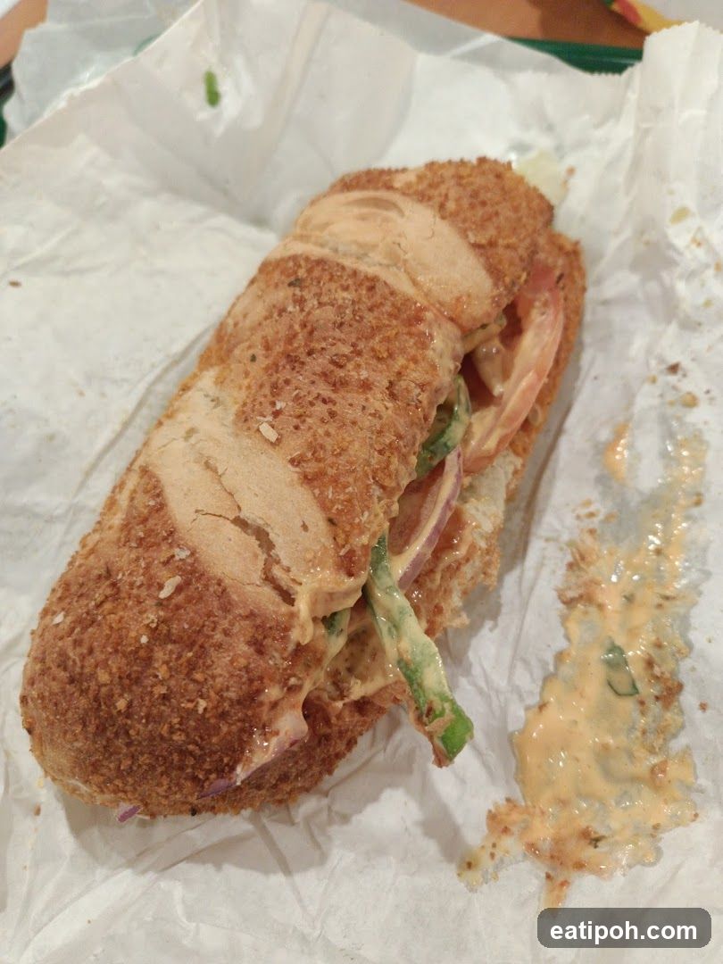 Sandwich with Sauce