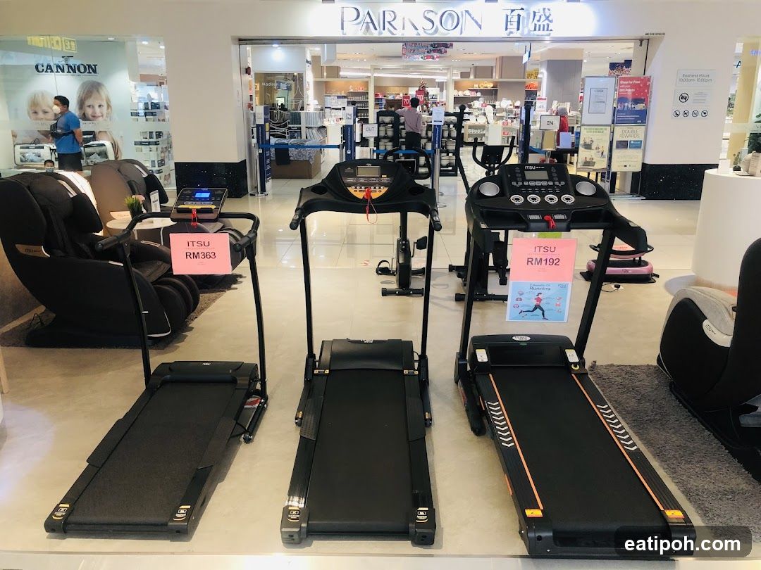 Fitness Equipment Display