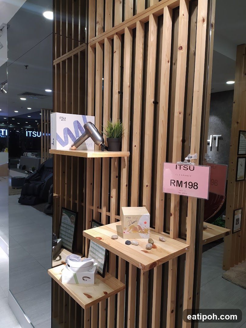 ITSU Products Display