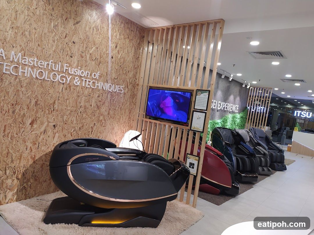 Massage Chairs Display