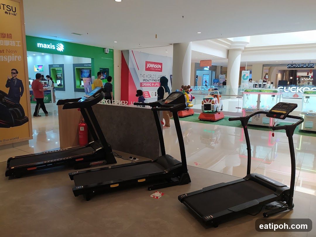 Fitness Equipment Display
