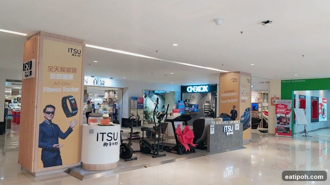 Fitness and electronics store display