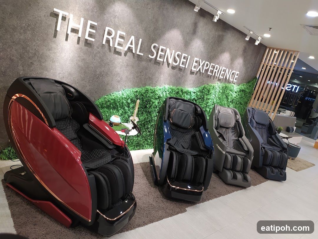 Massage Chairs Display