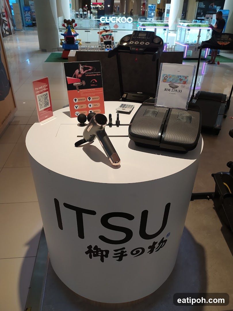 ITSU Massage Gun Display