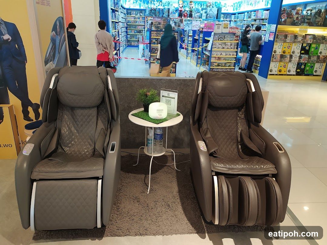 Massage Chairs Display