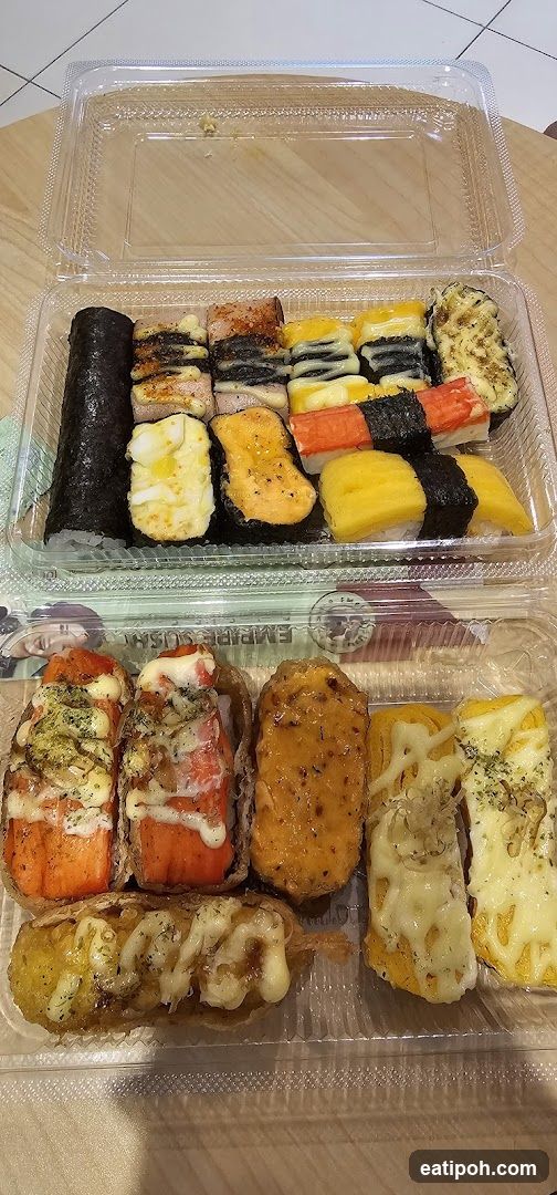 Assorted Sushi and Inari