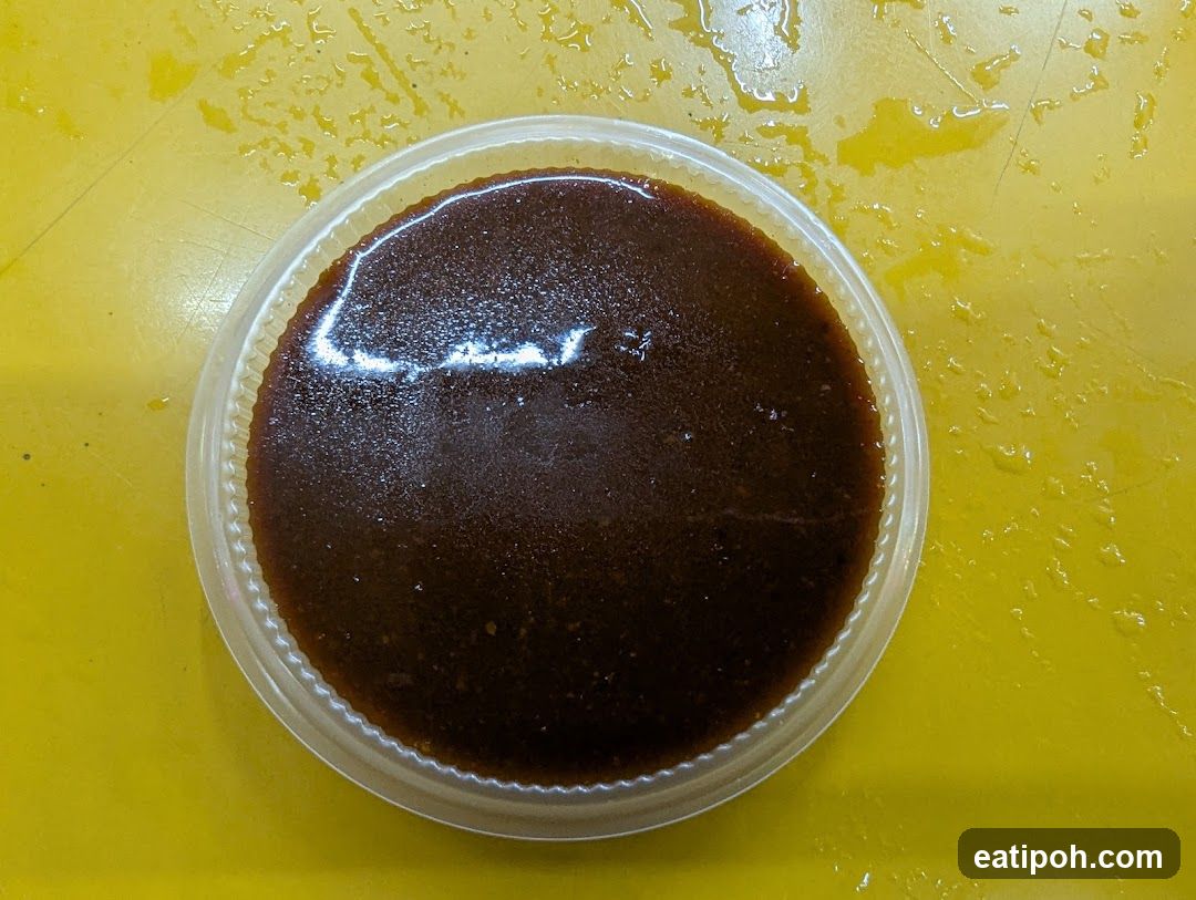Sauce in a Container