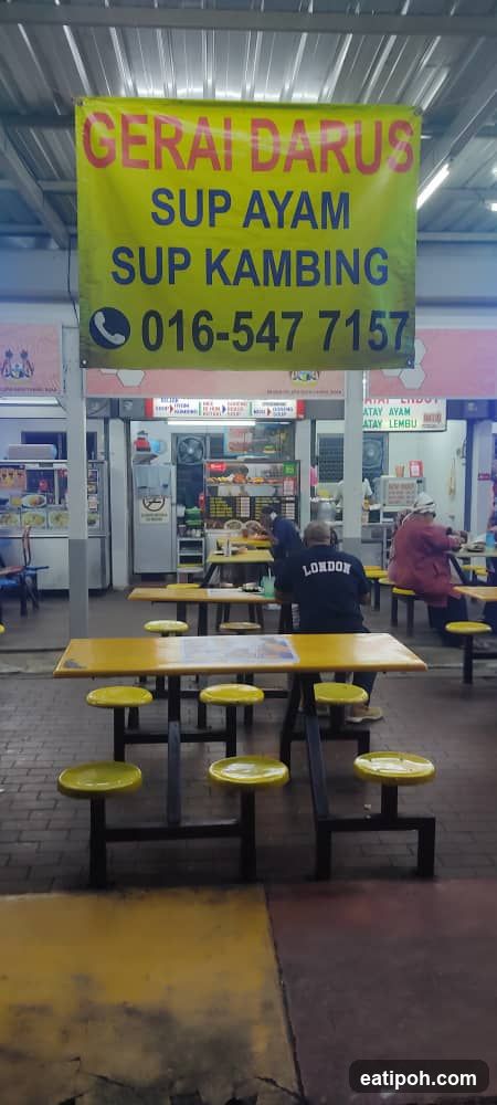 Food Stall with Seating