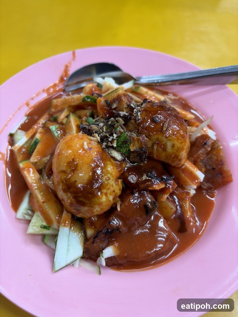 Rojak with Eggs and Fried Dough