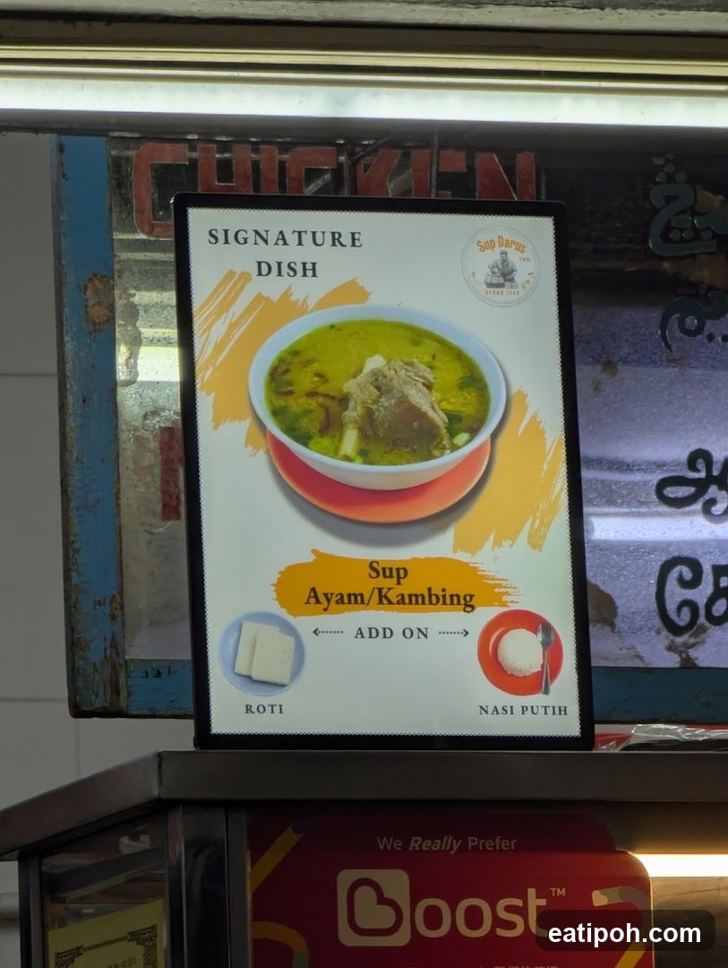 Signature Dish Menu