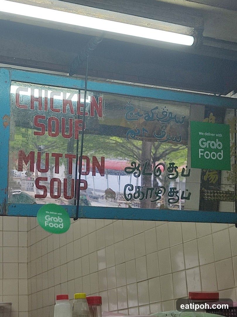 Soup Menu