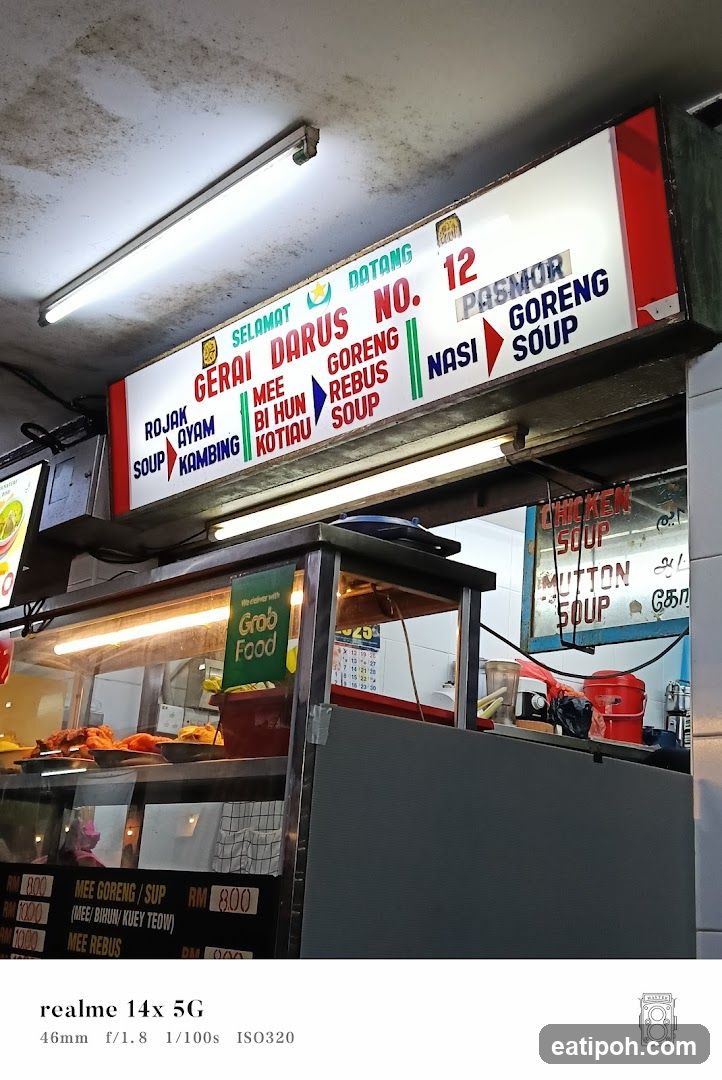 Food Stall Signage