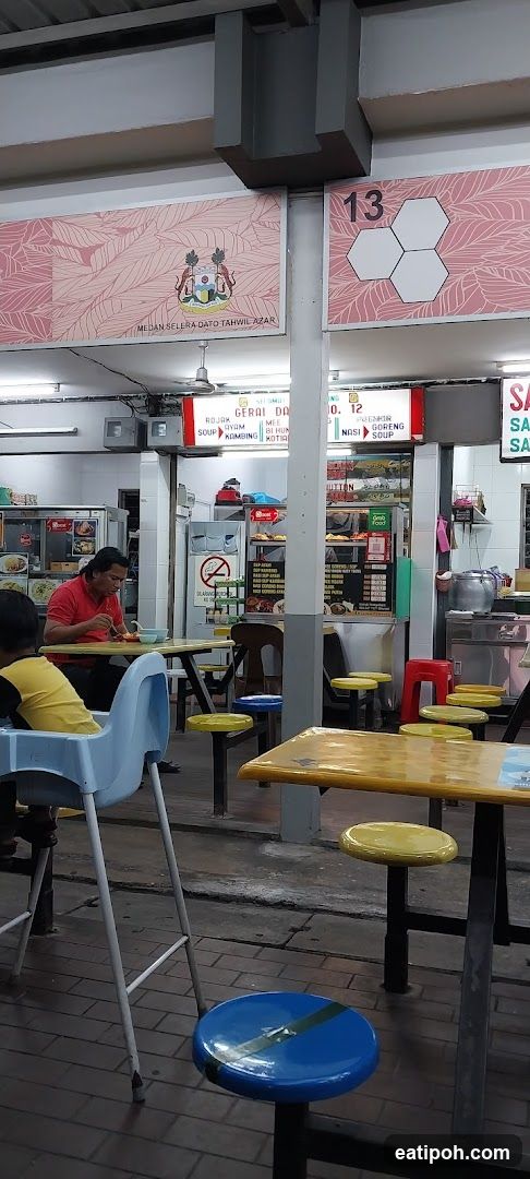 Food Stall Seating Area