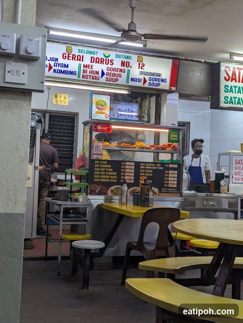 Food Stall Interior