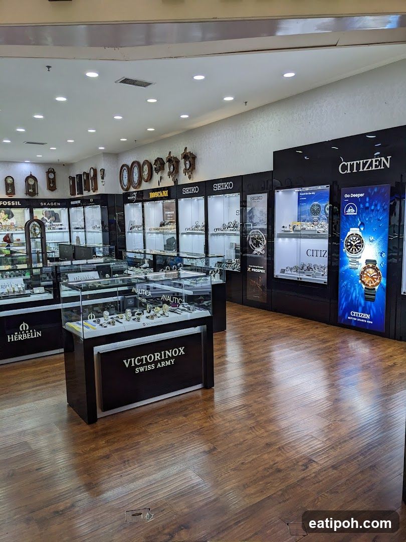 Watch Store Interior