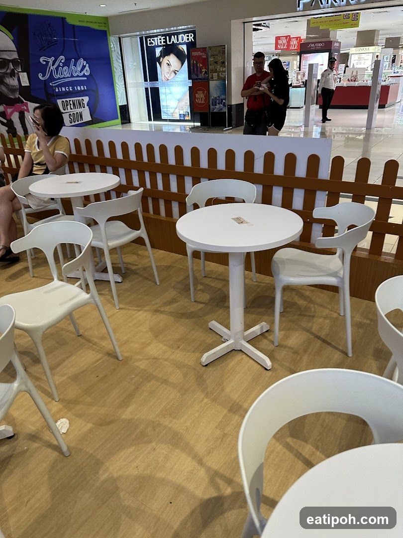 Cafe Seating Area