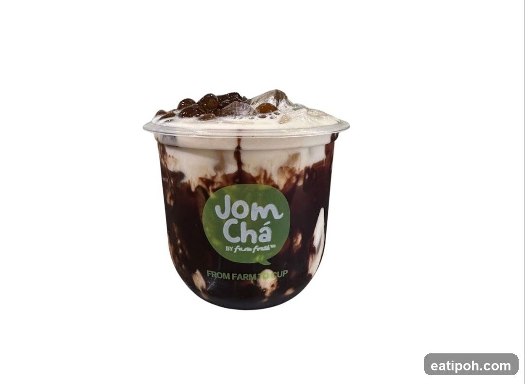 Chocolate Boba Drink