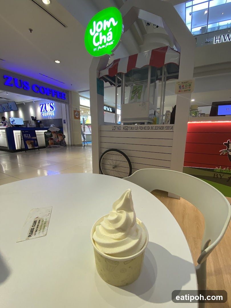 Soft Serve Ice Cream and Coffee Shop