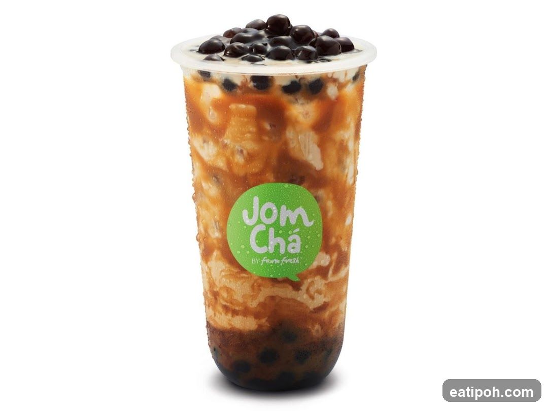Brown Sugar Boba Drink