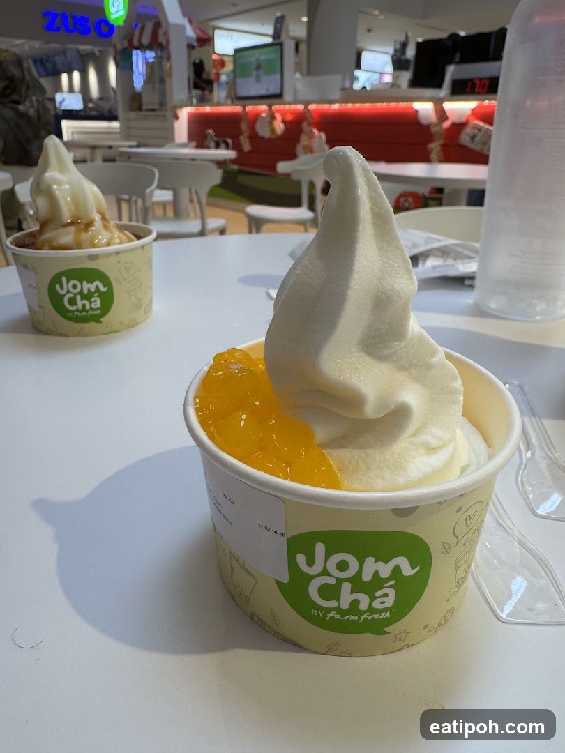 Jom Cha Soft Serve Ice Cream