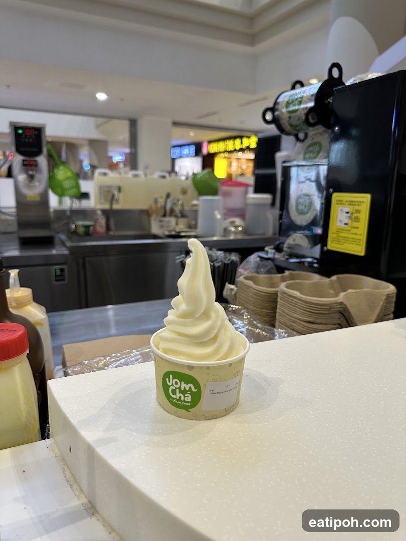 Soft Serve Ice Cream Cup