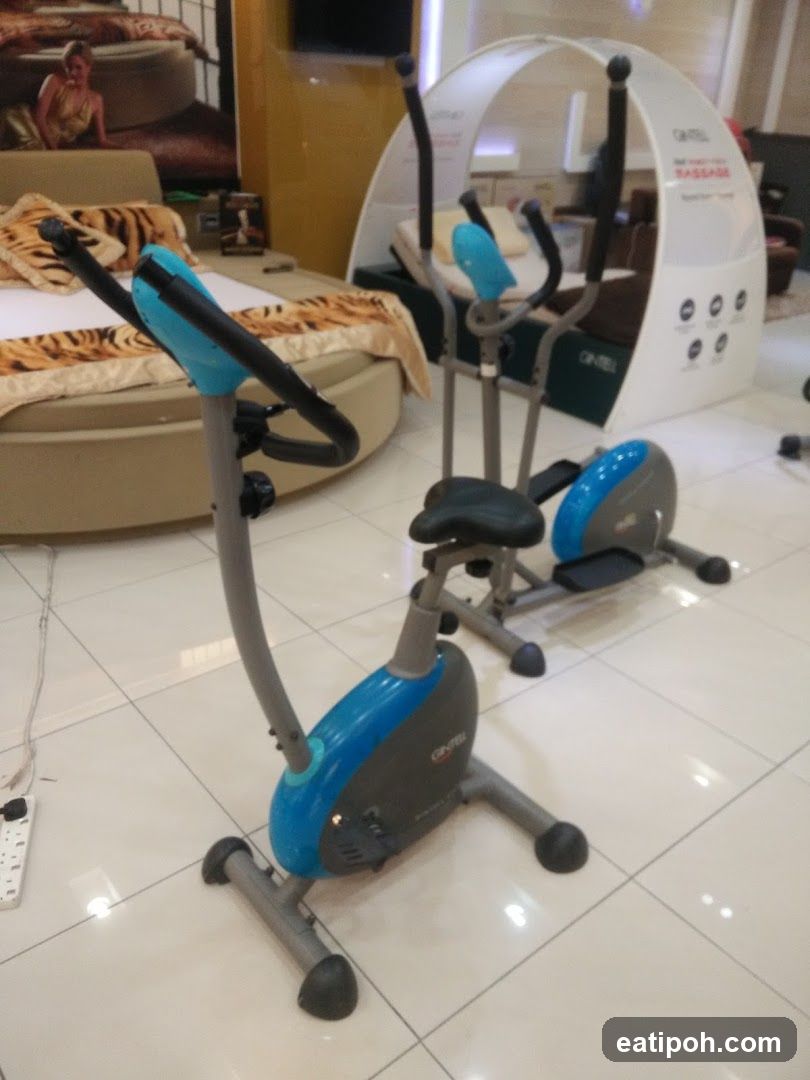 Fitness Equipment Display