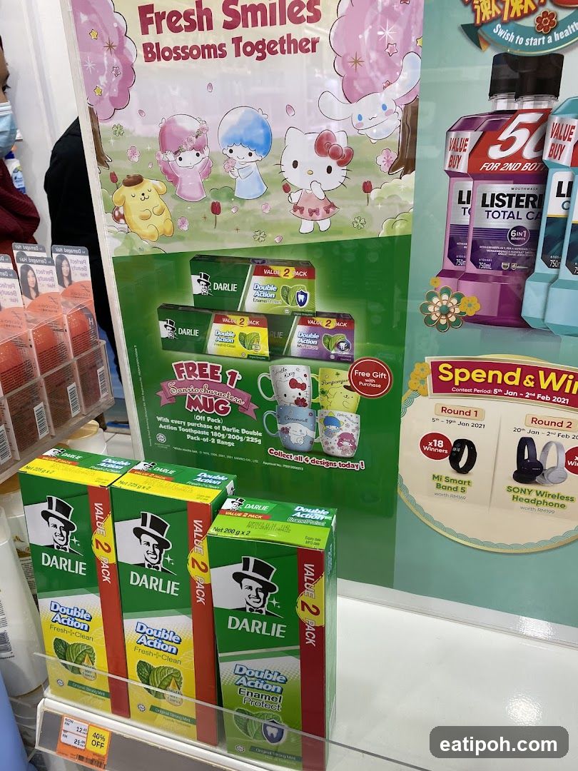 Darlie Toothpaste Promotion