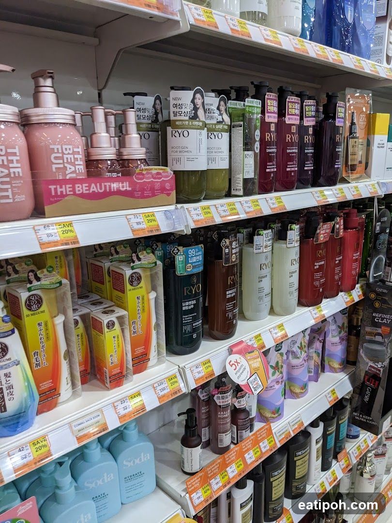 Shampoo and Conditioner Aisle