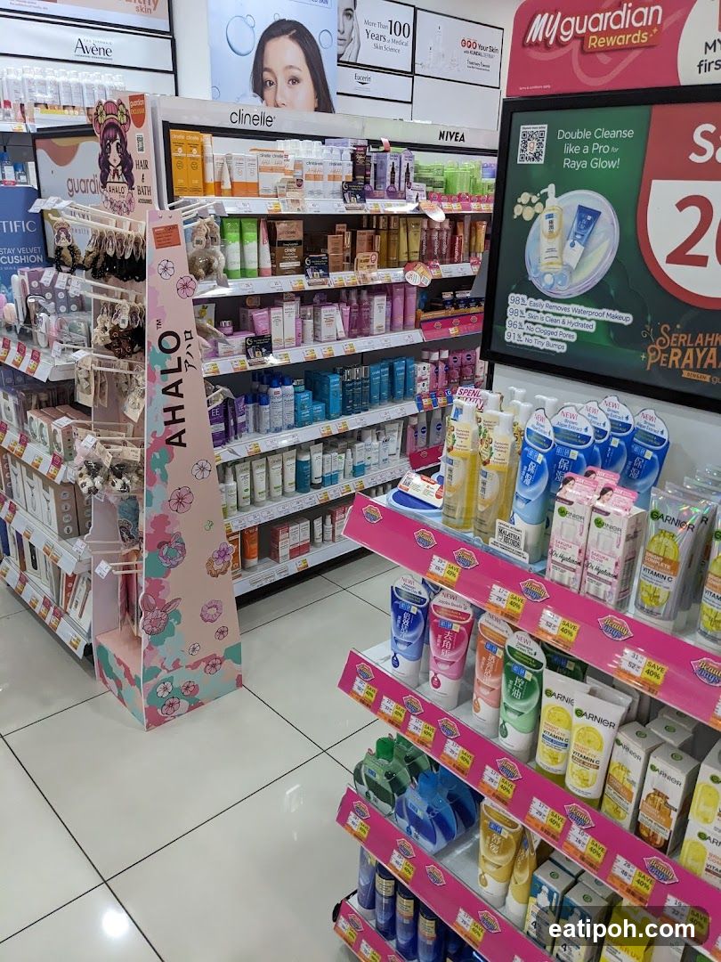 Cosmetics Store Aisles