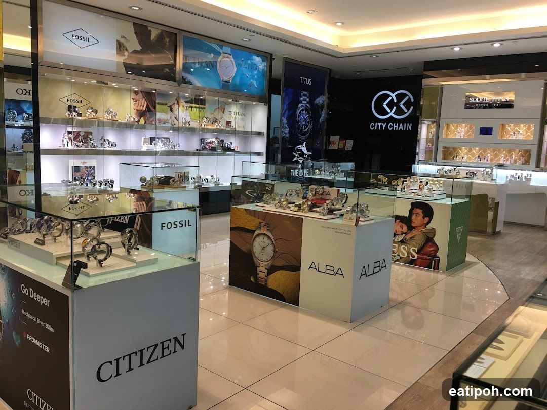 Watch Store Interior