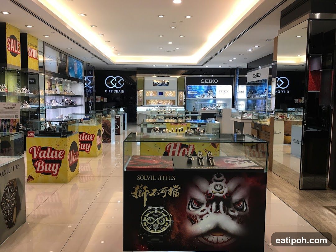 Watch Store Interior