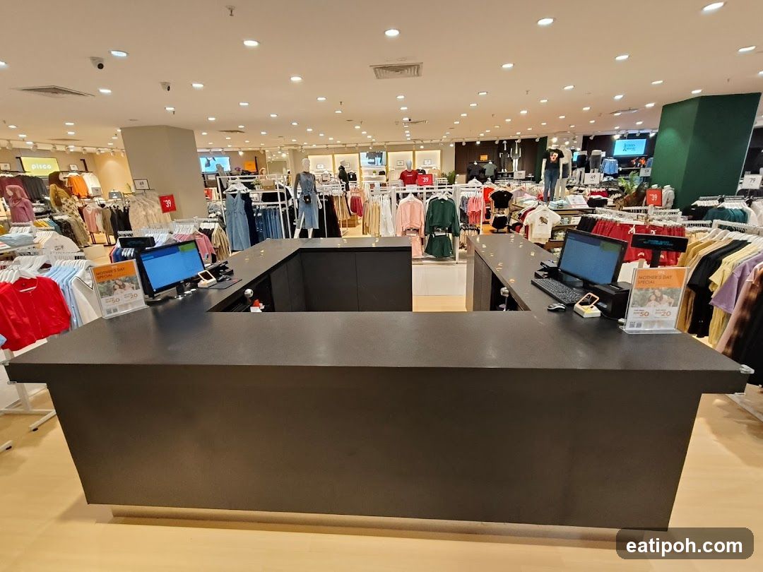 Retail Store Checkout Area