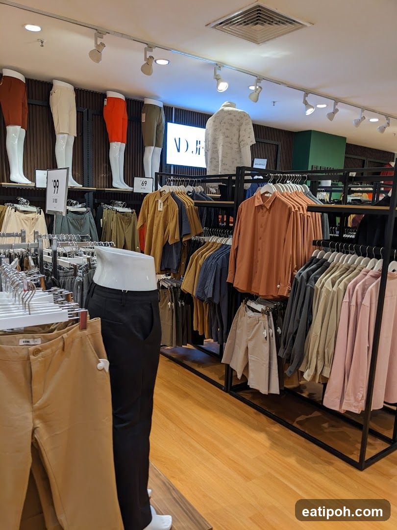 Clothing store display