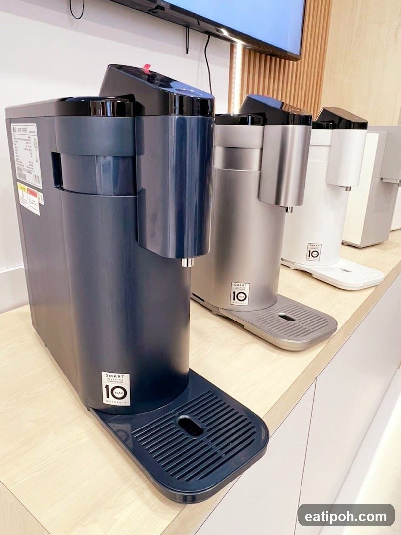 Water Purifiers on Display