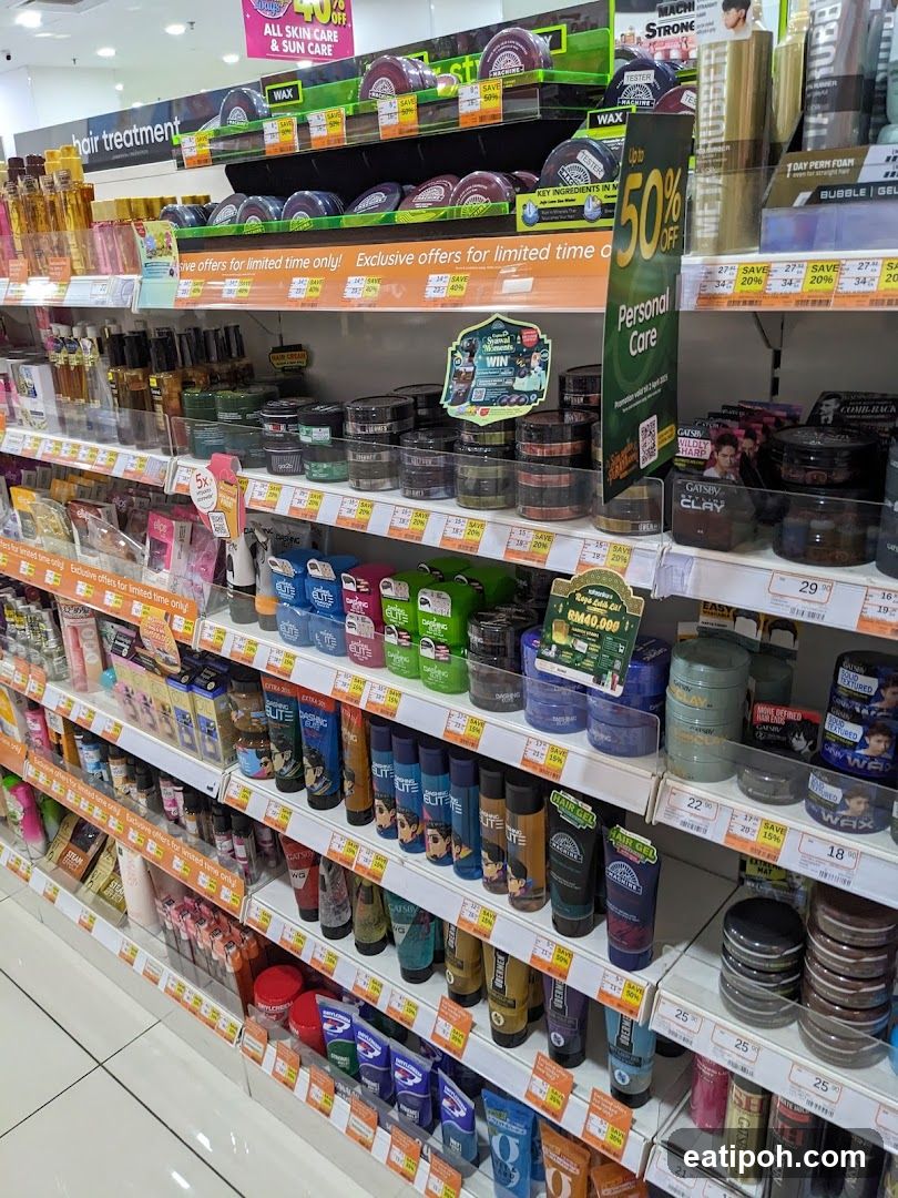 Personal Care Products Display
