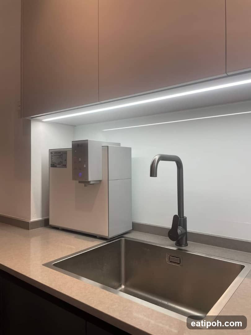 Modern Kitchenette with Water Dispenser
