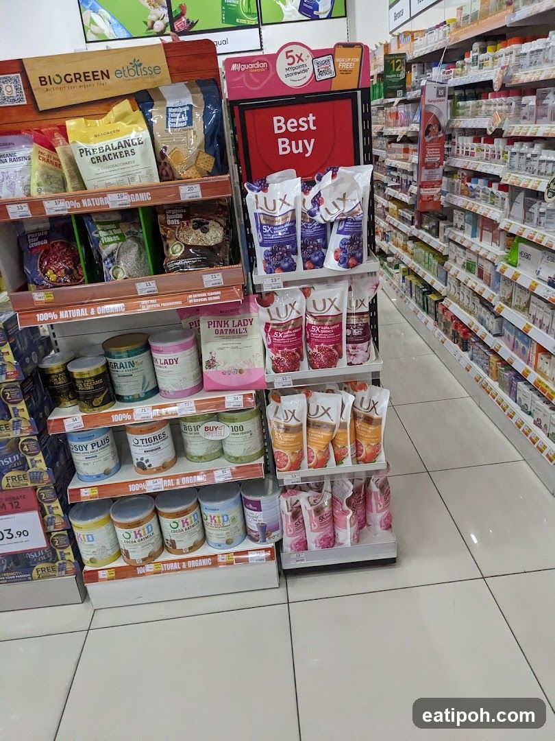 Health and Beauty Products Aisle