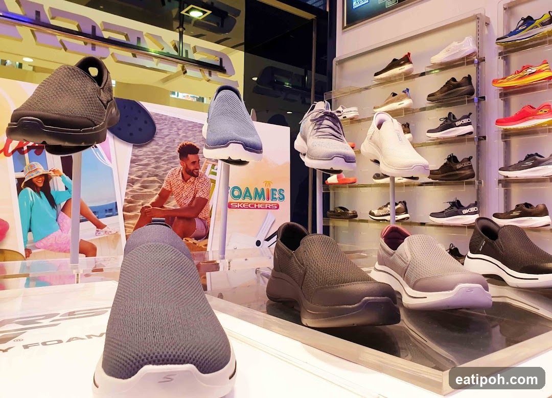 Skechers Shoe Display
