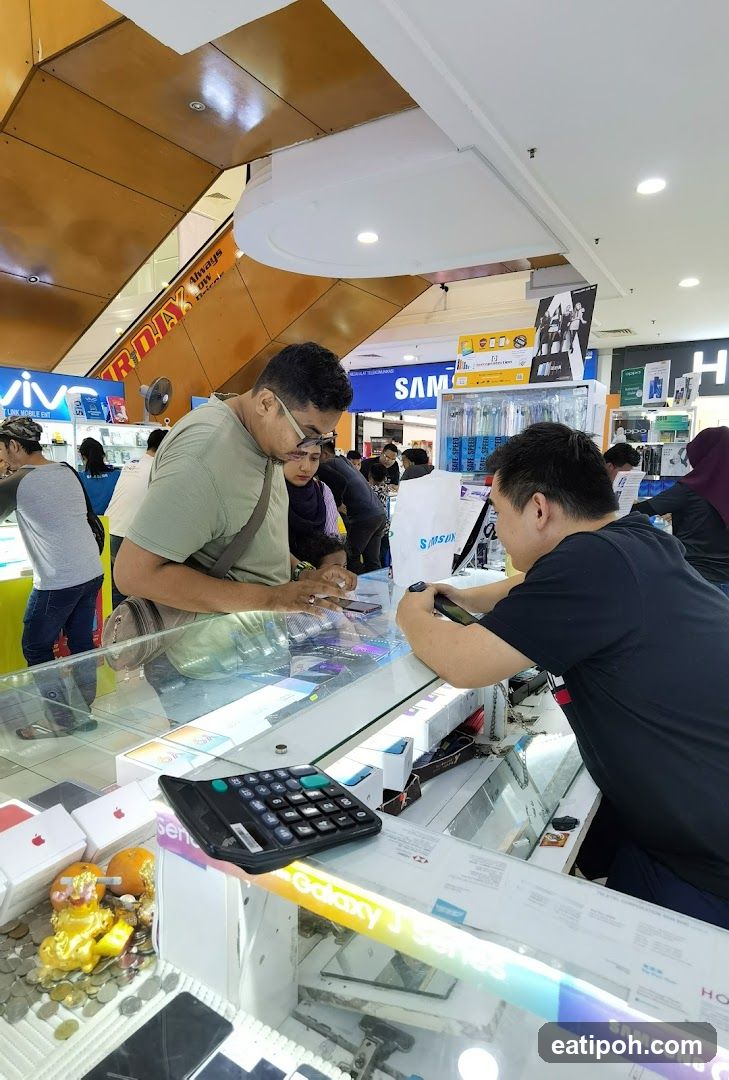 Electronics Store Counter