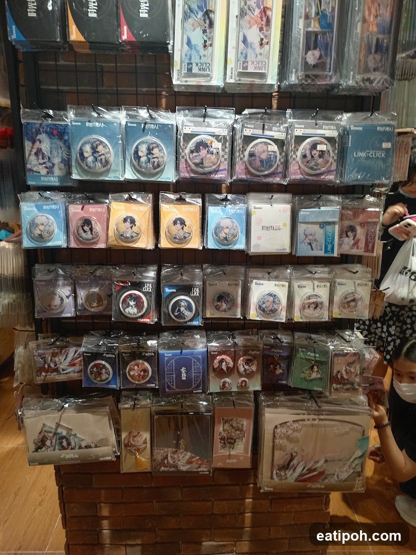 Anime Merchandise Display