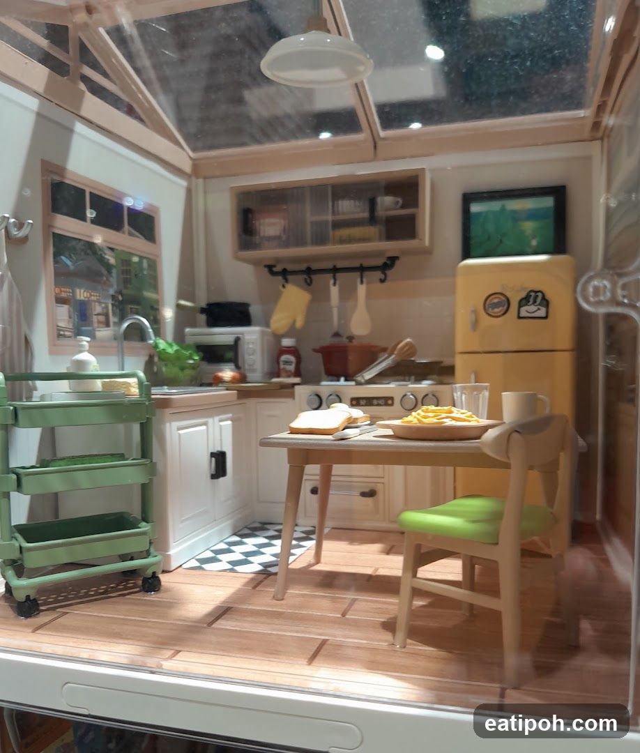 Miniature Kitchen Scene