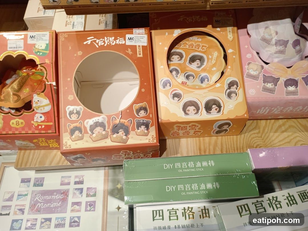 Gift Boxes and Art Supplies