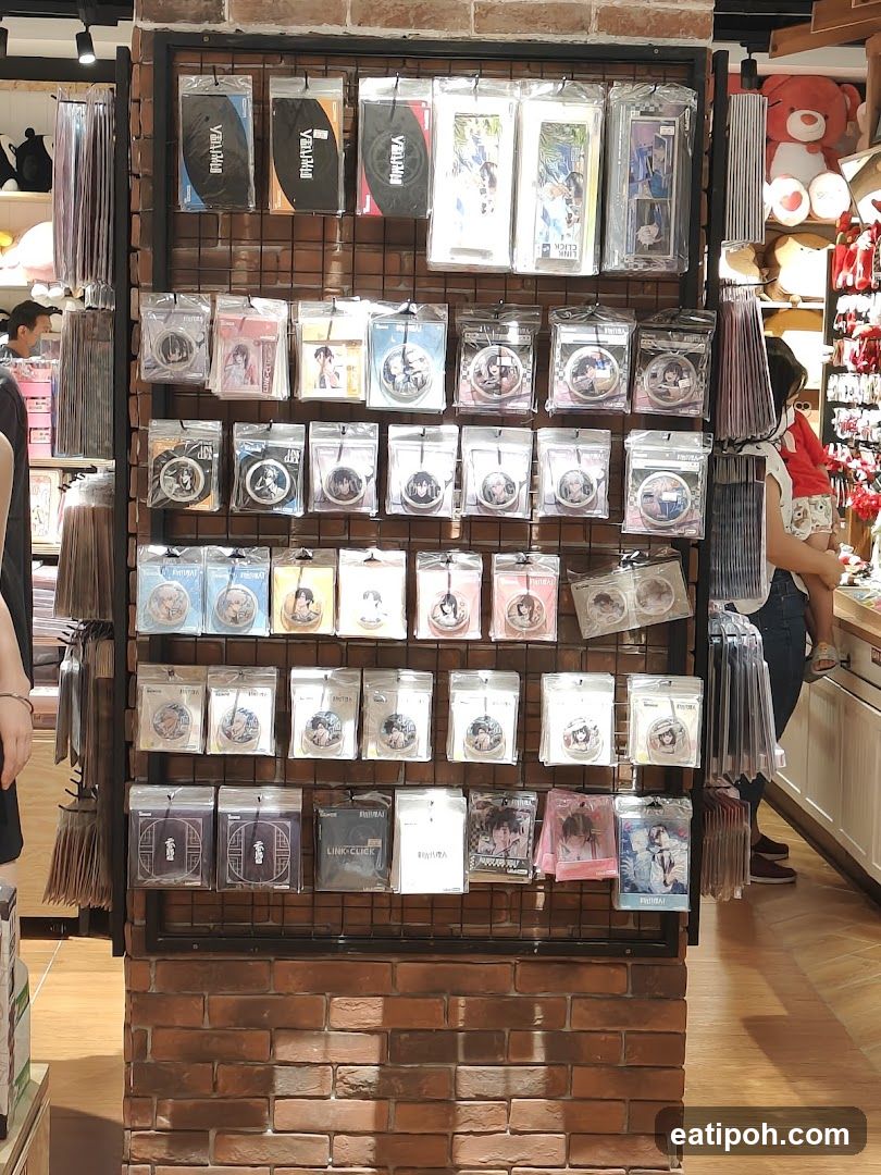 Anime Merchandise Display