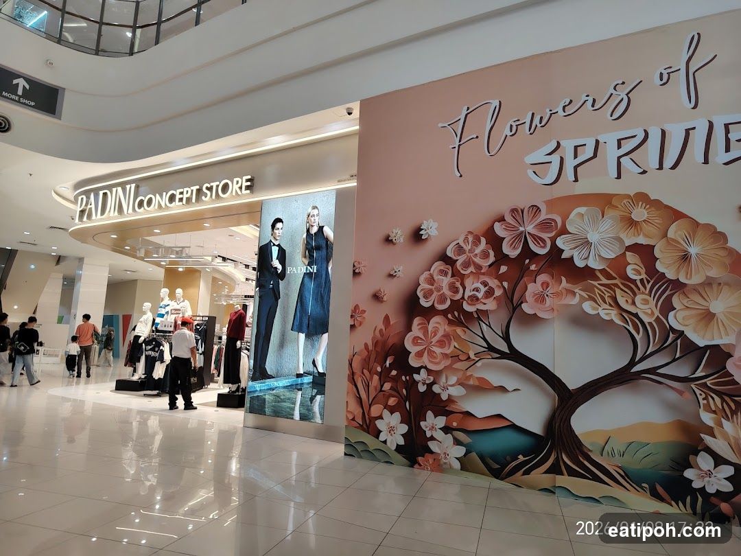 Padini Concept Store with Spring Decoration