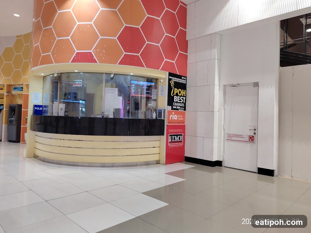 Money Transfer Service Counter