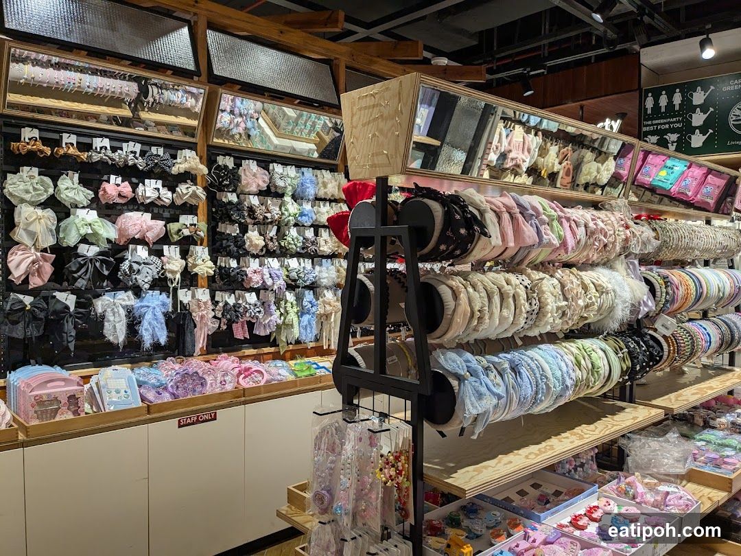 Hair Accessories Display