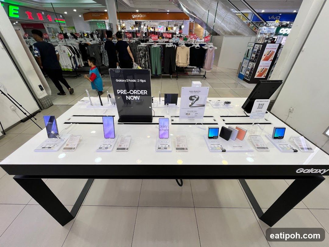 Electronics Store Display