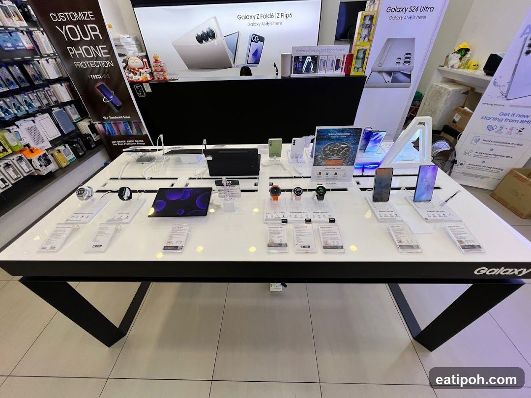 Electronics Store Display