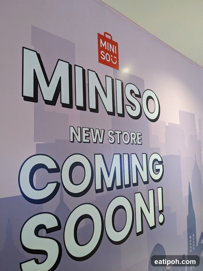 Miniso New Store Coming Soon